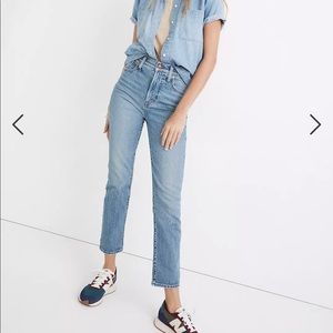 Madewell Perfect Vintage Jean Banner Wash Size 25